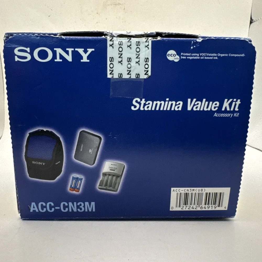 Sony Cyber-Shot Digital Camera Accessory Kit‎ Black ACC-CN3TR